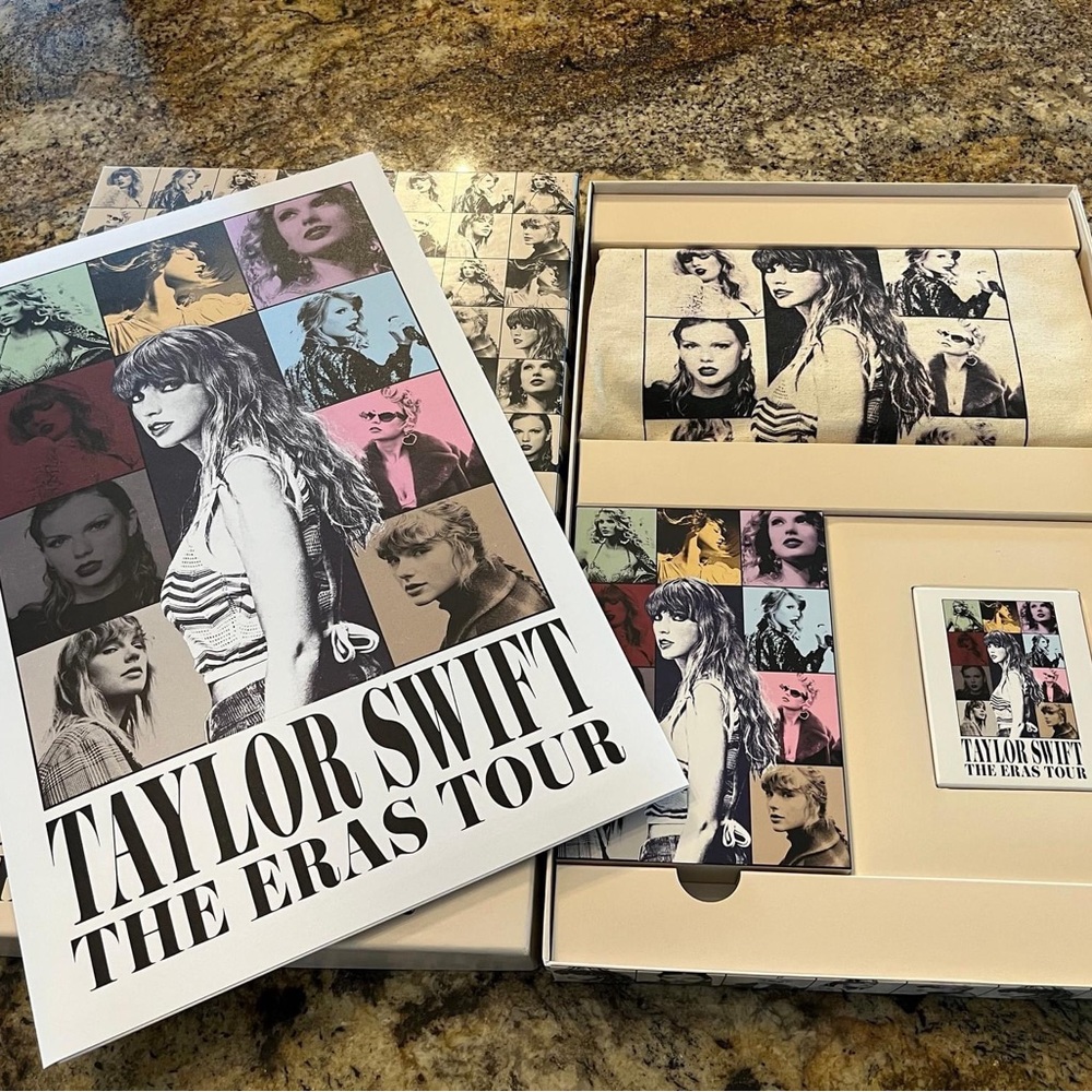 Taylor swift era tour merch, all new in box.